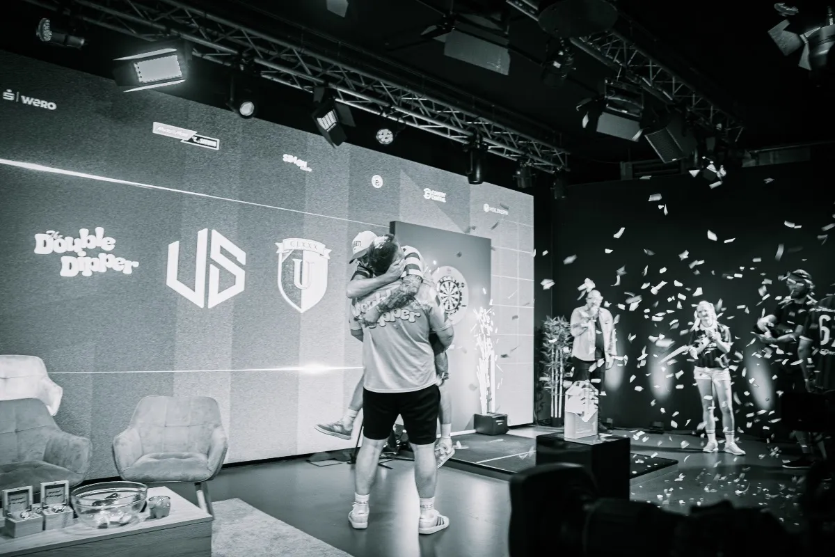The Double Dipper bei der Siegerehrung der The Last Flight Liga
